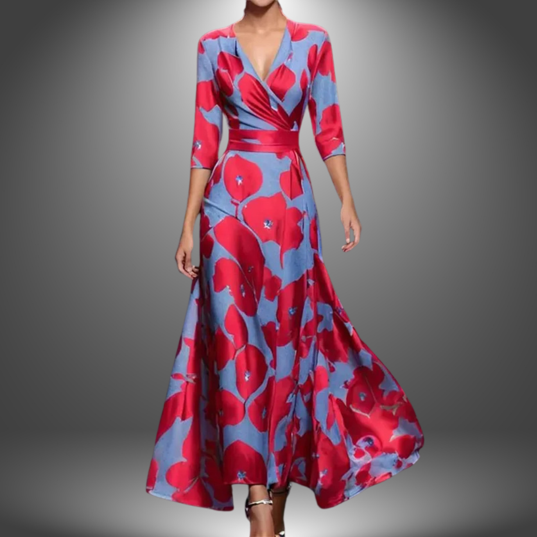 Donna - Vestido largo estampado