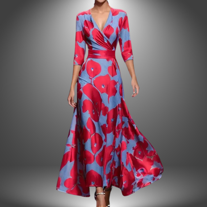Donna - Vestido largo estampado