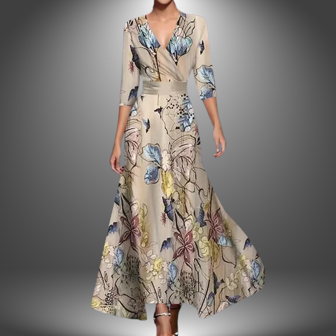 Donna - Vestido largo estampado