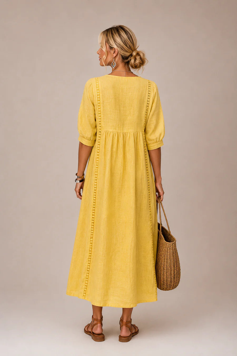 Sefi vestido midi de verano