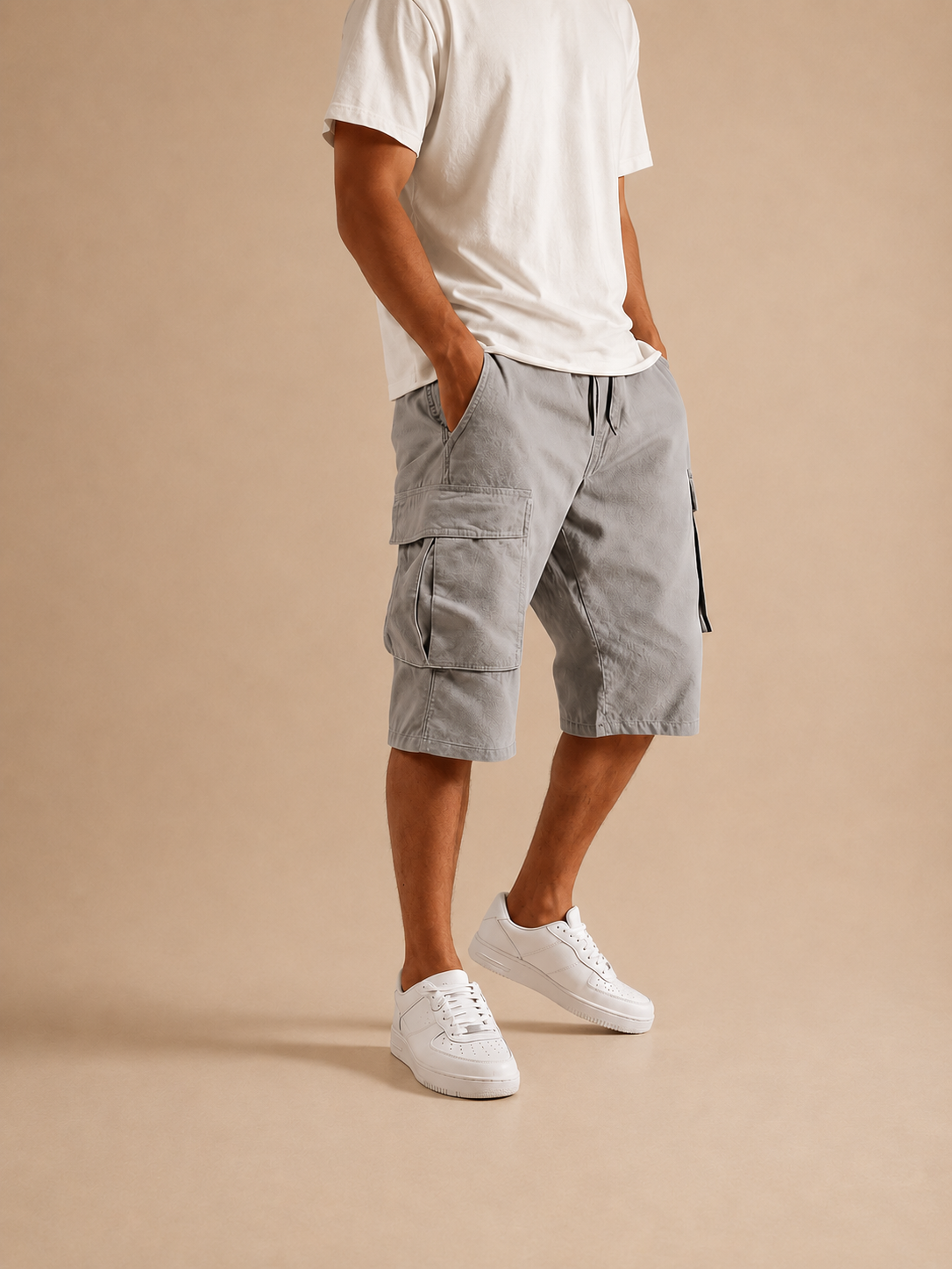 Pantalón Corto Cargo de Verano para Hombre