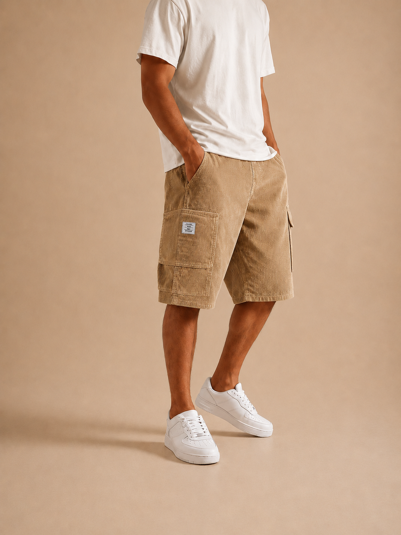 Shorts de Corduroy para Hombre
