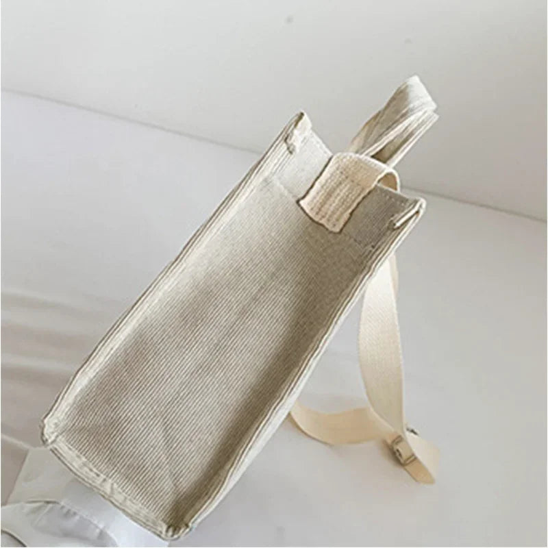 Bolso de Mano de Pana - modelo