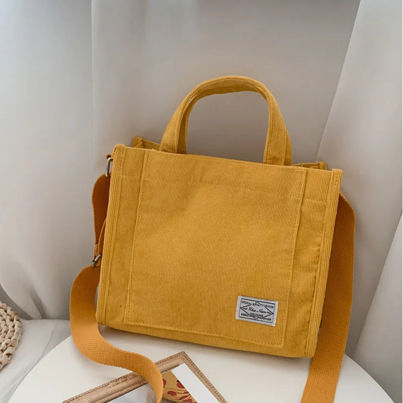 Bolso de Mano de Pana - vista principal