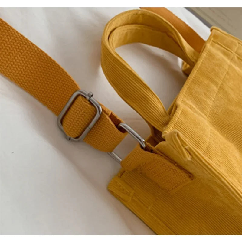 Bolso de Mano de Pana - colores