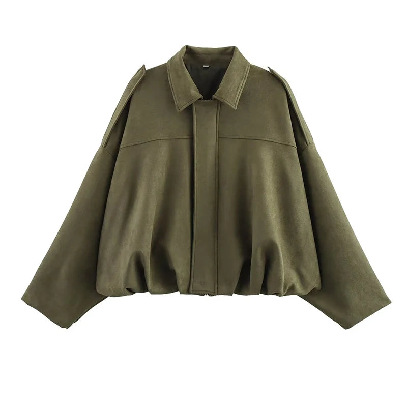 Chaqueta Bomber Mujer Estilo Streetwear - vista 4