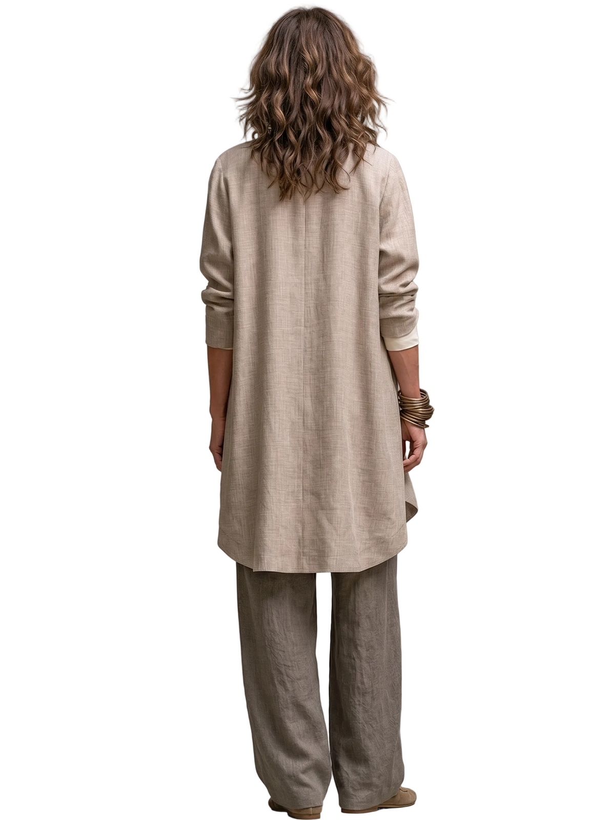 Conjunto Costanza — Tres Piezas con Pantalón Palazzo