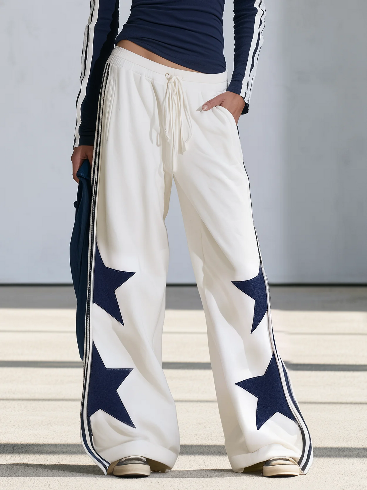 Conjunto Celia — Top de Estrellas y Pantalón Ancho