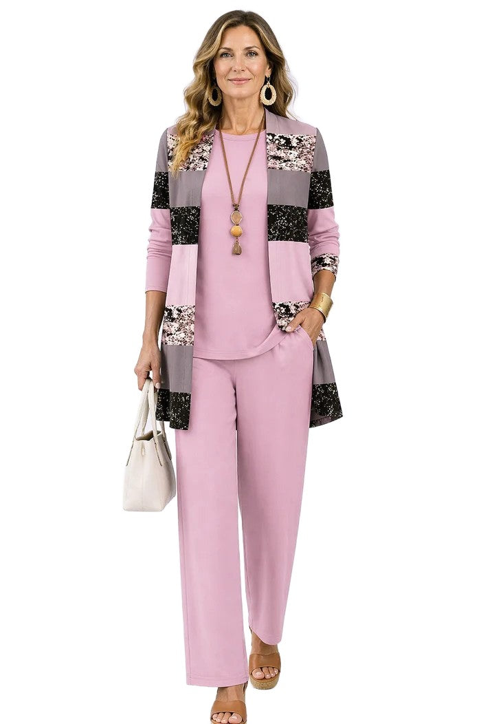 Conjunto Alessia Rosa