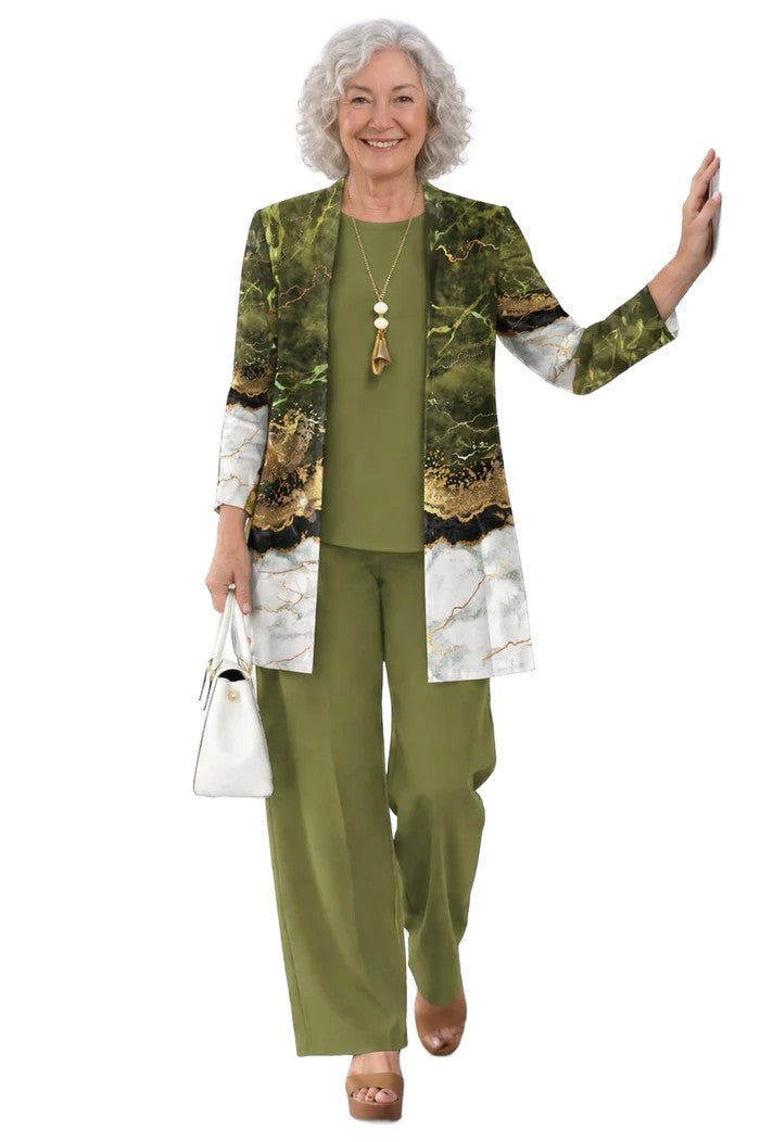 Conjunto Alessia Verde Oliva