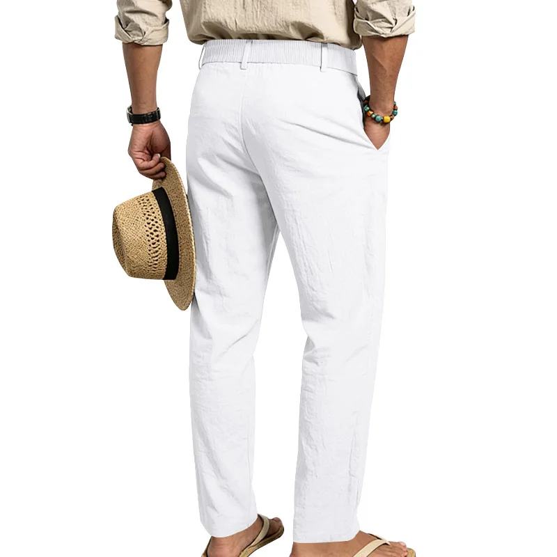 Pantalones Gurkha de Lino para Hombre