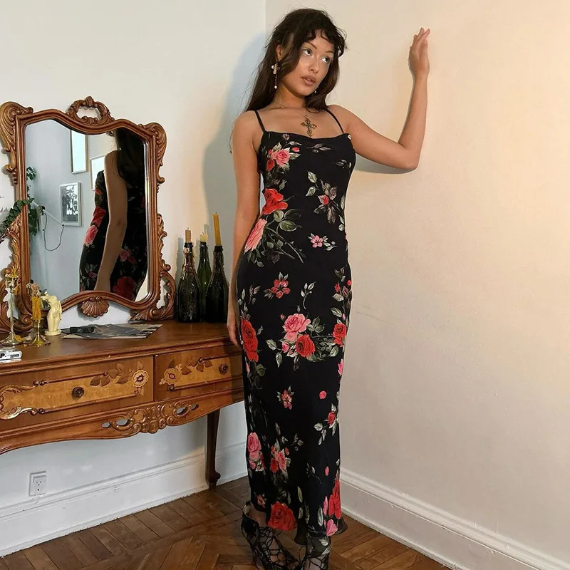 Vestido Largo Floral