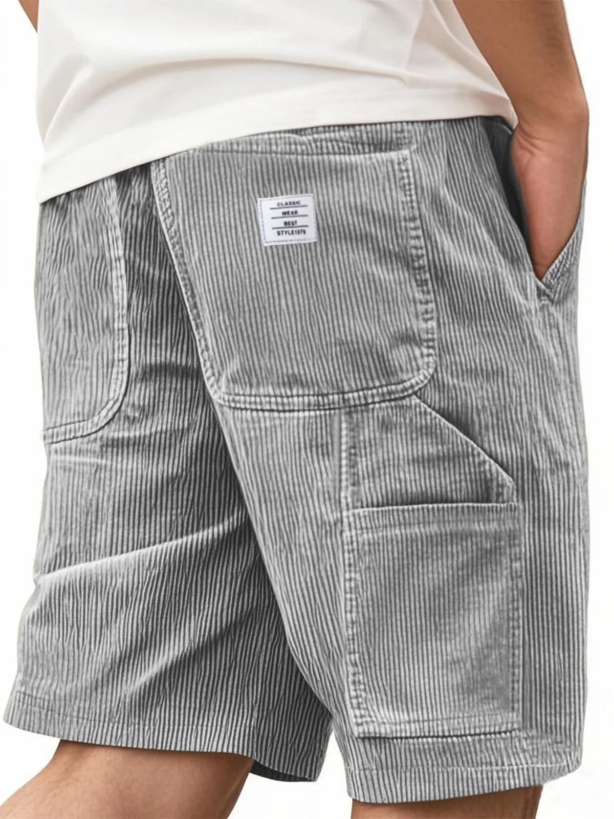 Shorts de Corduroy para Hombre
