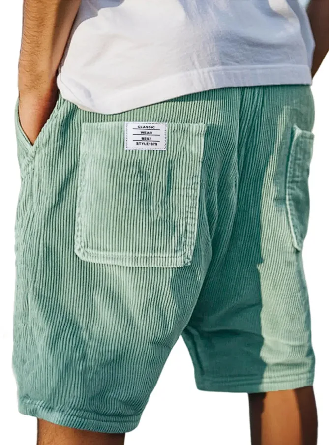 Shorts de Corduroy para Hombre
