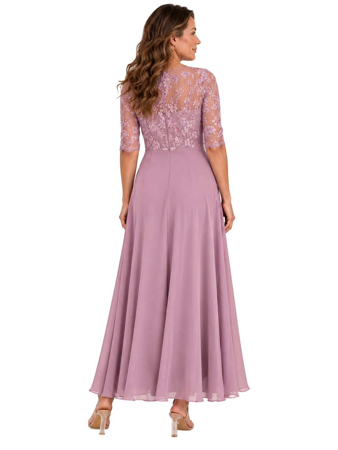 Vestido Rhonda — Midi de Encaje Elegante