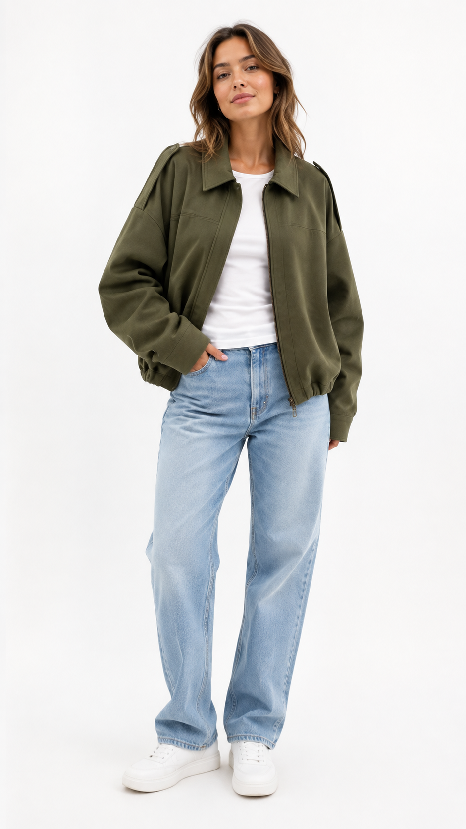 Chaqueta Elisa - Verde Militar
