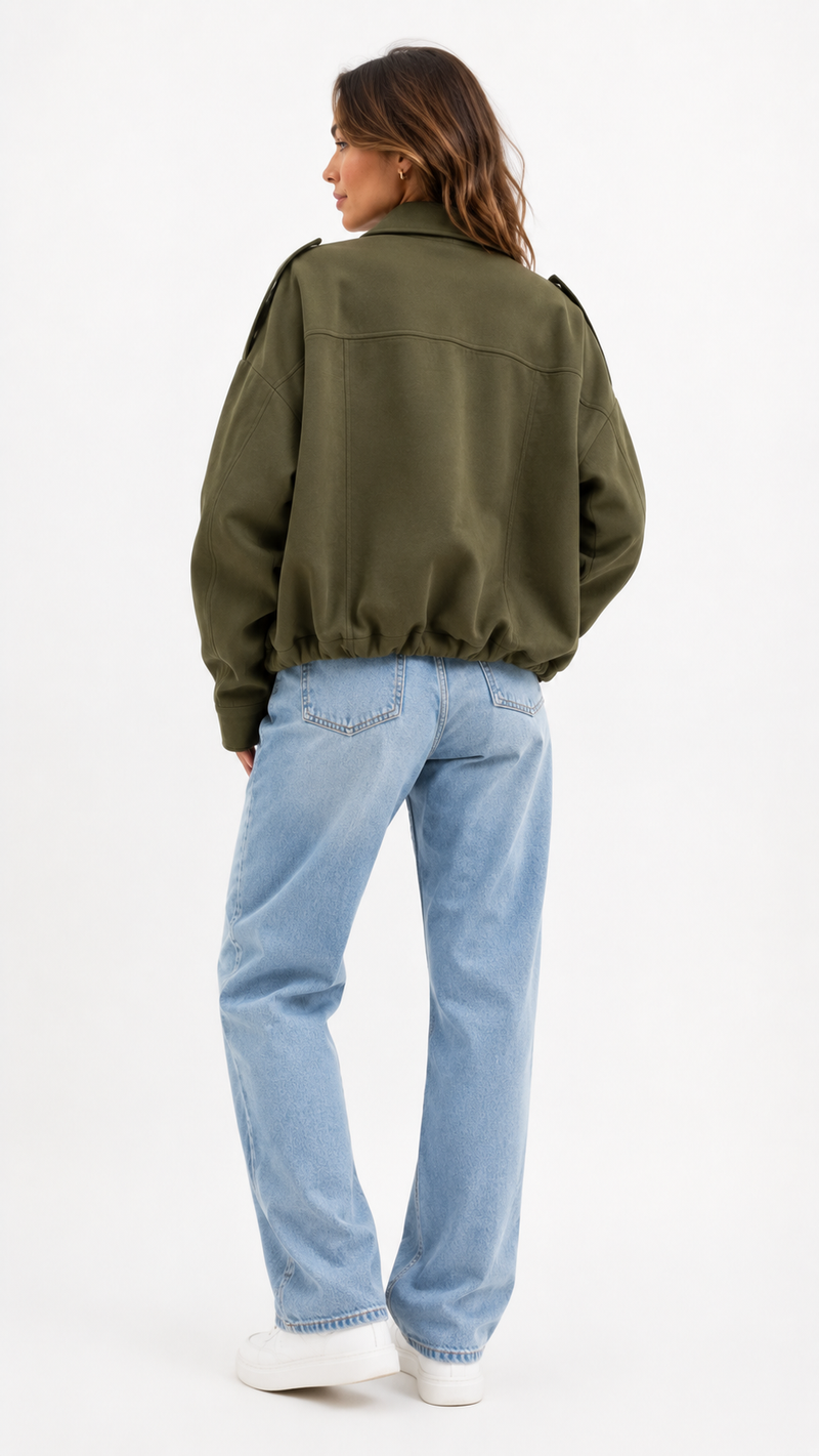 Chaqueta Elisa - Verde Militar